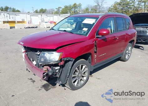 2016 Jeep Compass High Altitude Edition из США, поврежденный, VIN 1C4NJDEB2GD580441